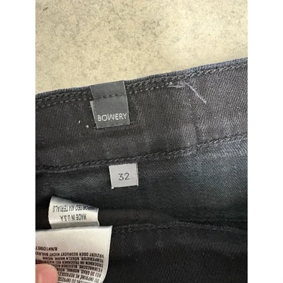 Citizens of Humanity Mens Bowery Black Denim Jeans‎ Slim Fit